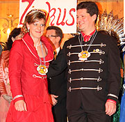 FCN Prinzessin Sonja II. und Prinz Herbert II. führen durch den Fasching 2010 in Neuhausen (©Foto:Martin Schmitz)
